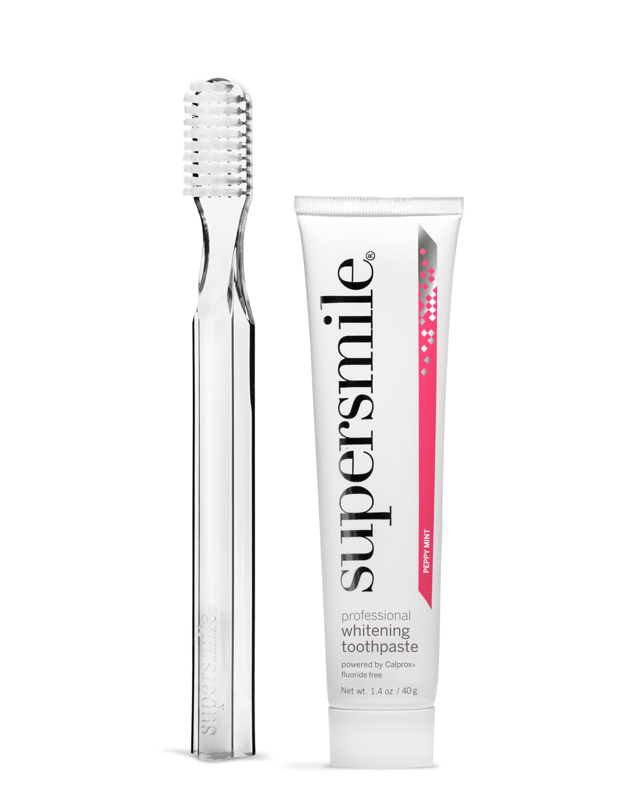 Supersmile fluoride-free whitening toothpaste tube (1.4 oz)