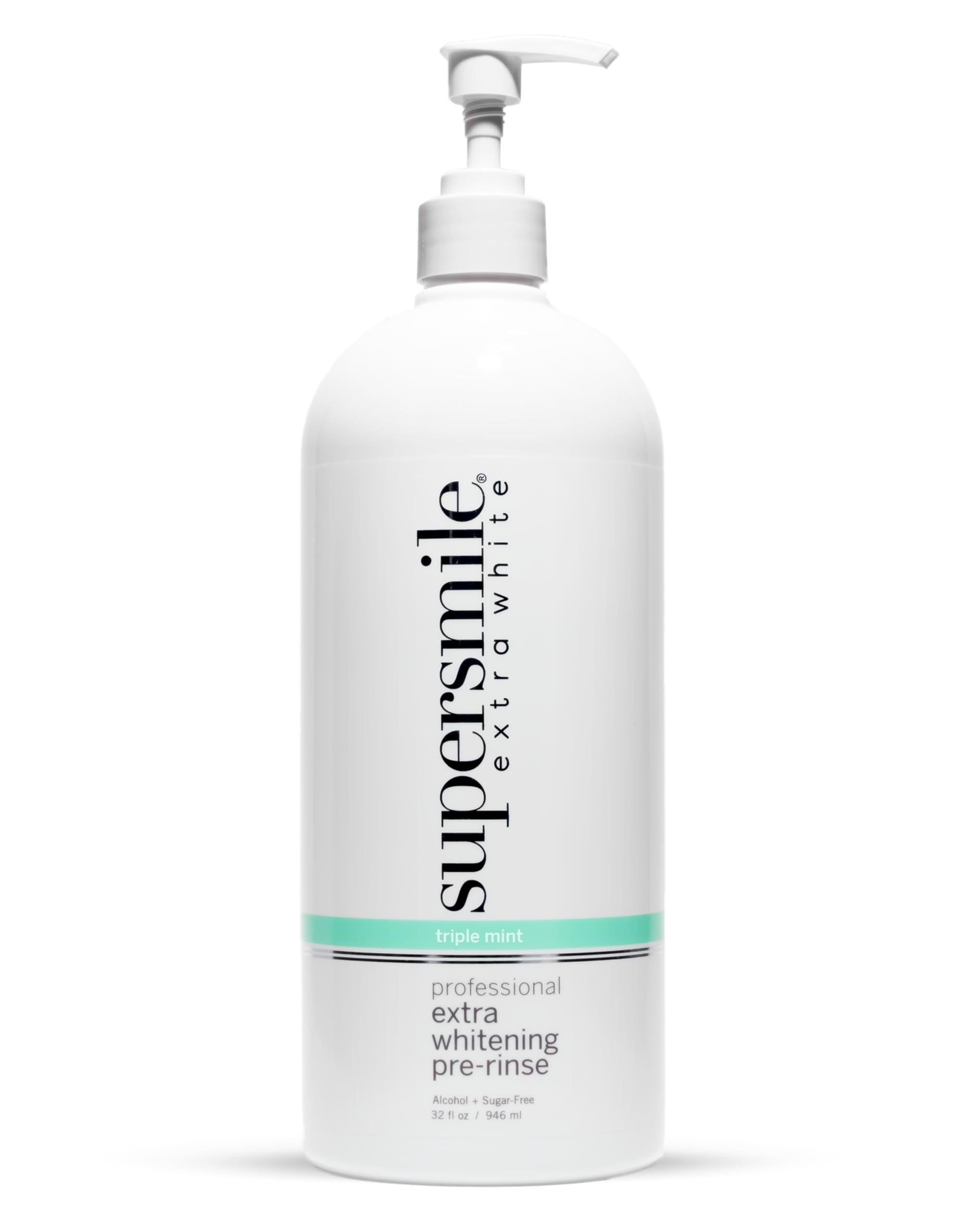 Supersmile Jumbo Extra Whitening Pre-Rinse bottle - 32 oz