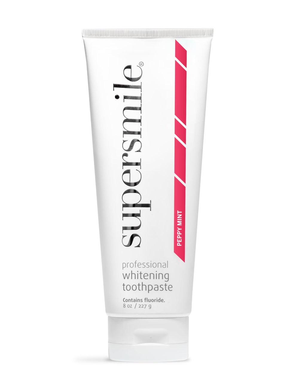 Supersmile Peppy Mint Whitening Toothpaste tube front