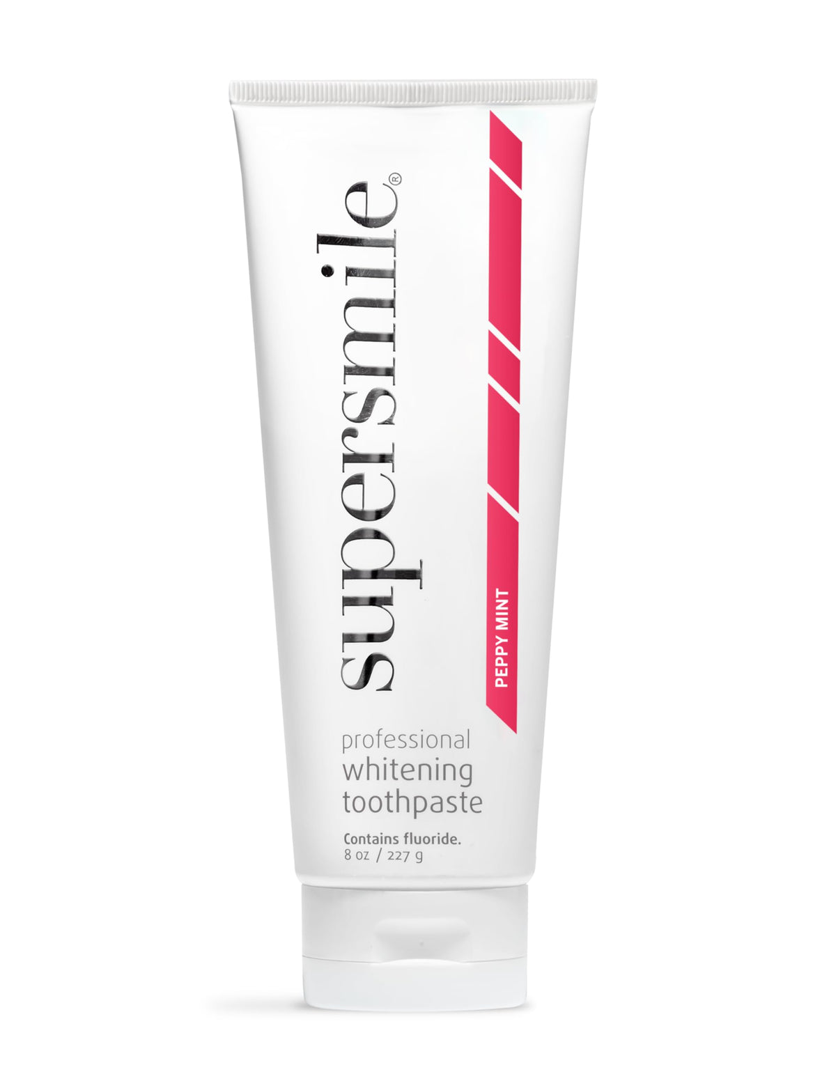 Supersmile Peppy Mint Whitening Toothpaste tube front