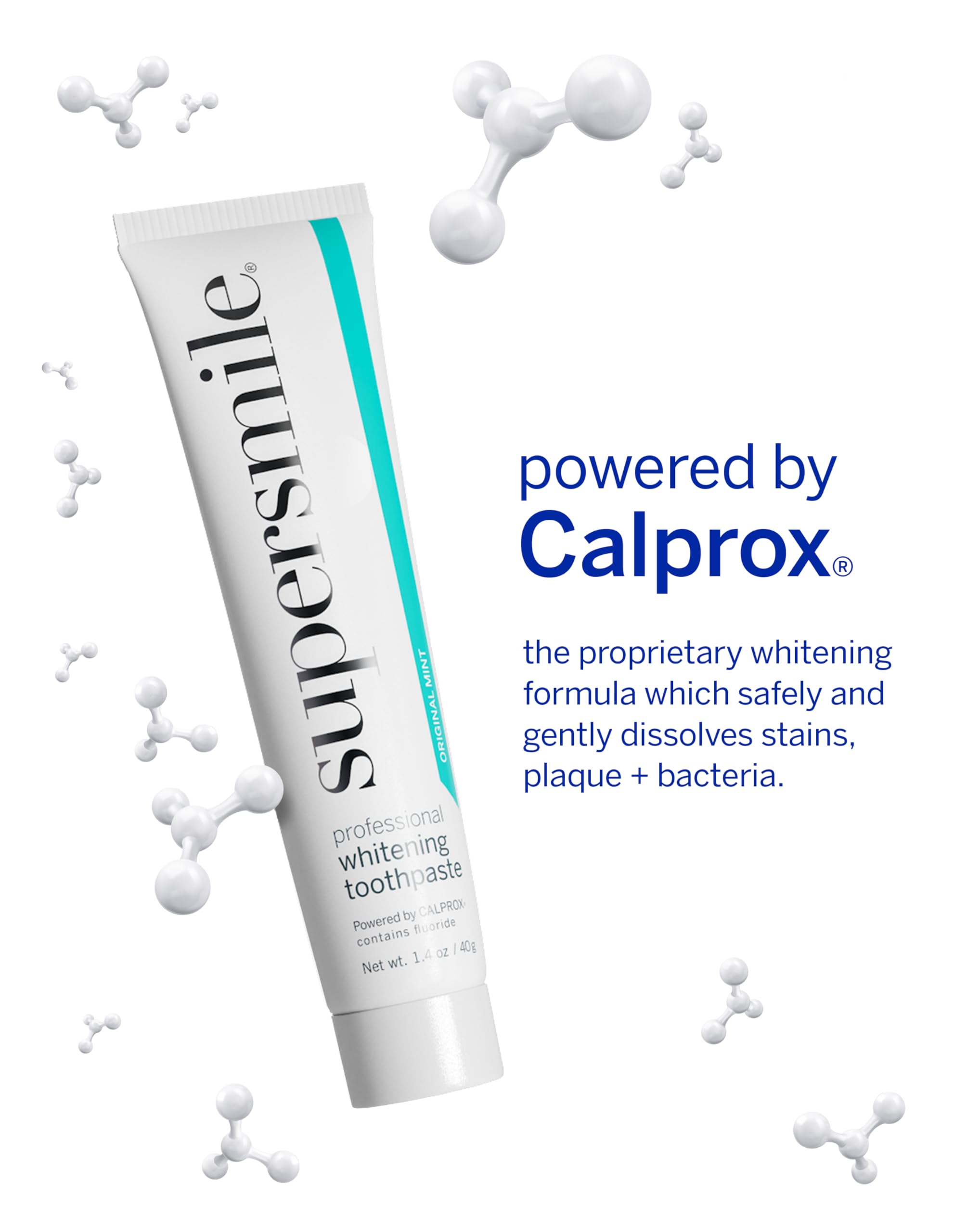 Two-pack Supersmile Original Mint toothpaste 1.4 oz – image 2