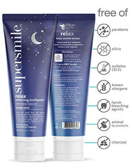Supersmile Relax natural herbal blend ingredients illustration
