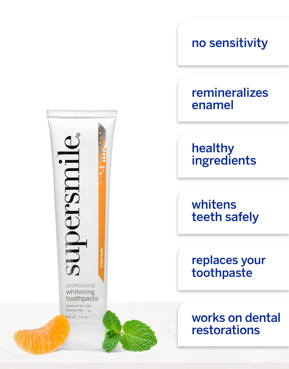 Supersmile travel bag included in the set