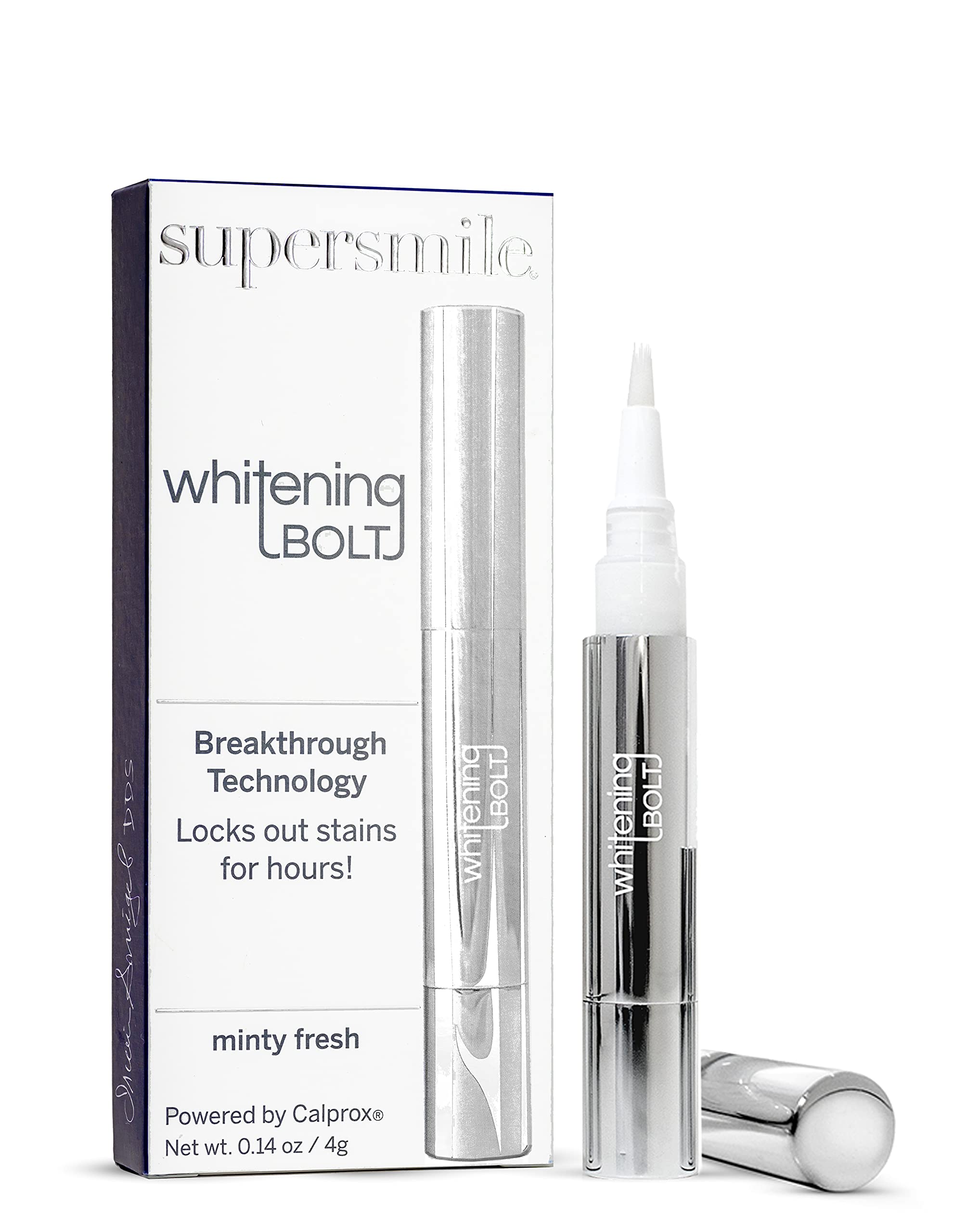 Supersmile Whitening Bolt pen close-up