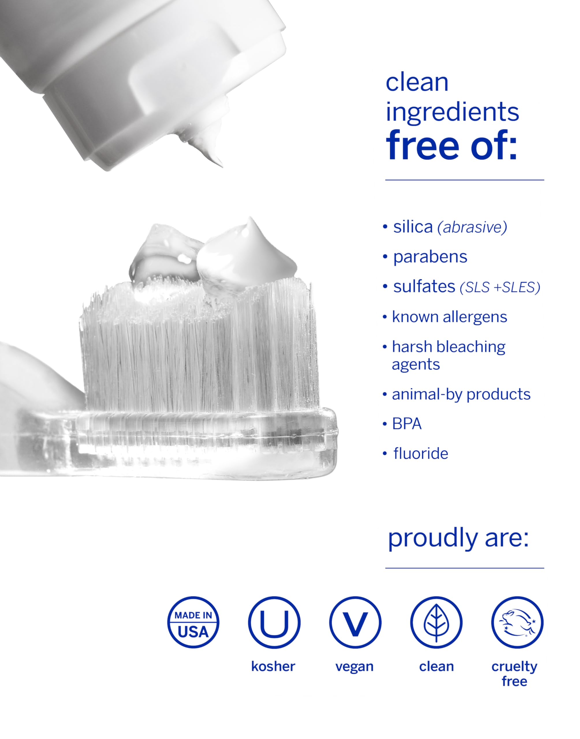 Whitening results showing up to 6 shades lighter