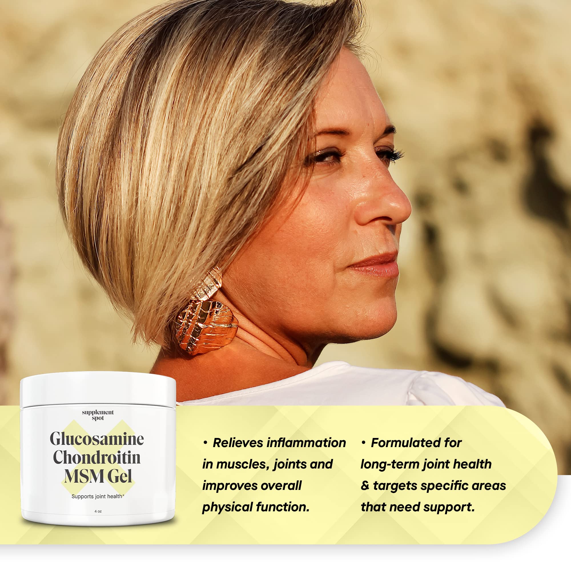 Joint health gel with natural ingredients