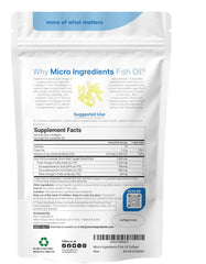 Omega-3 fish oil in rTG form with 700 mg EPA and 500 mg DHA per serving