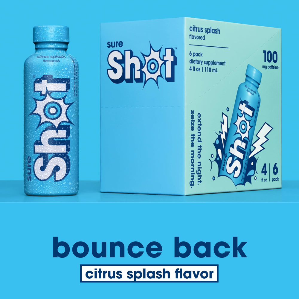Sure Shot Recovery Drink Citrus Splash during workout recovery in action.
