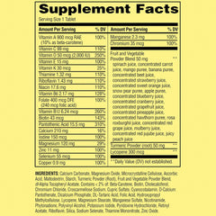 Illustration of fruits and vegetables represented on packaging