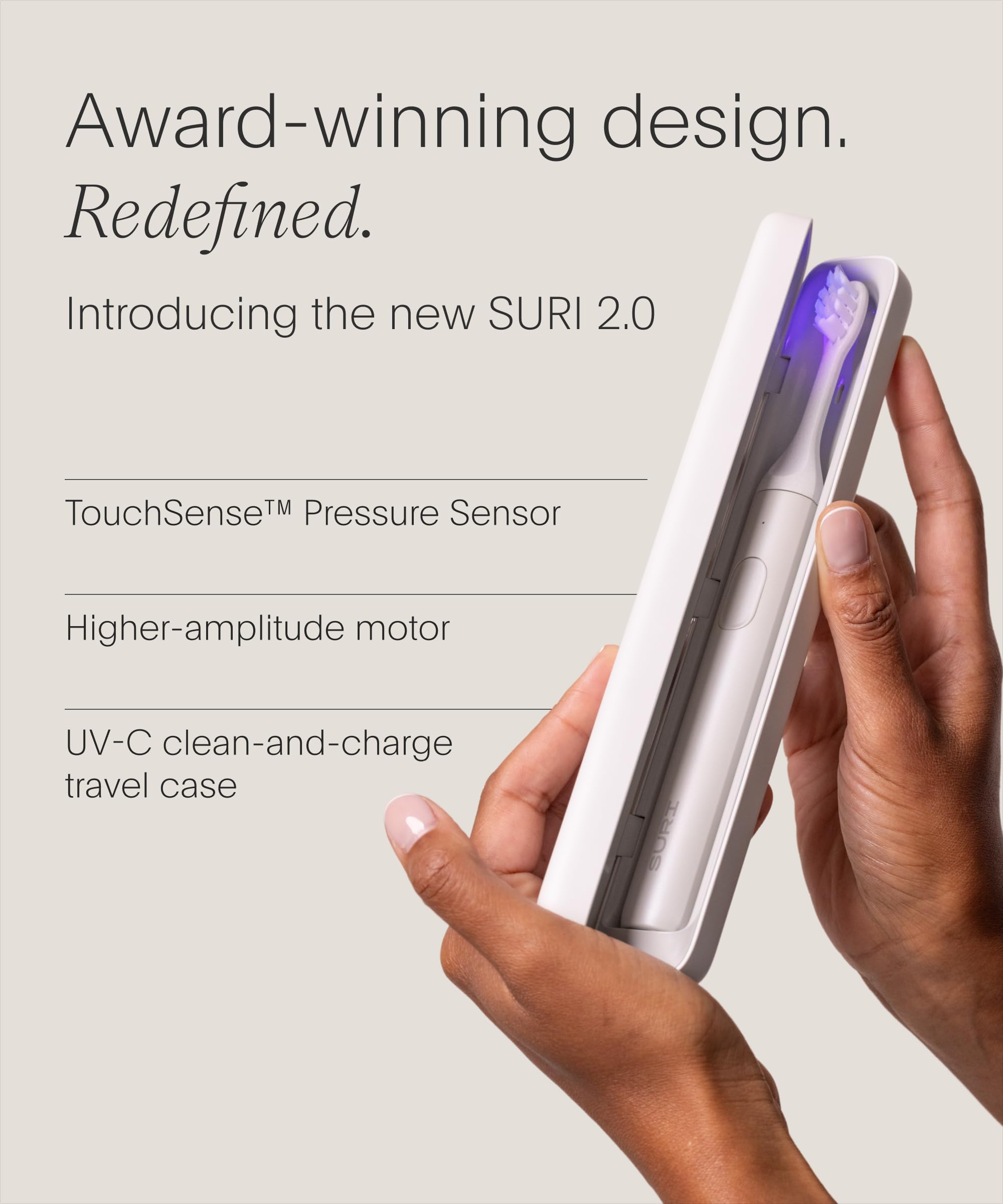 Close-up of SURI 2.0 high-amplitude motor