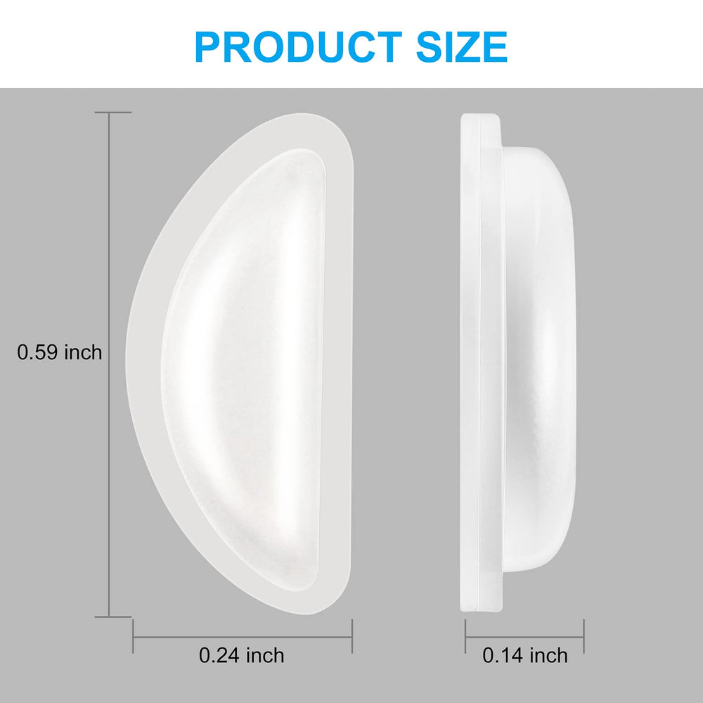 Anti-slip nose pads elevate glasses for a secure fit