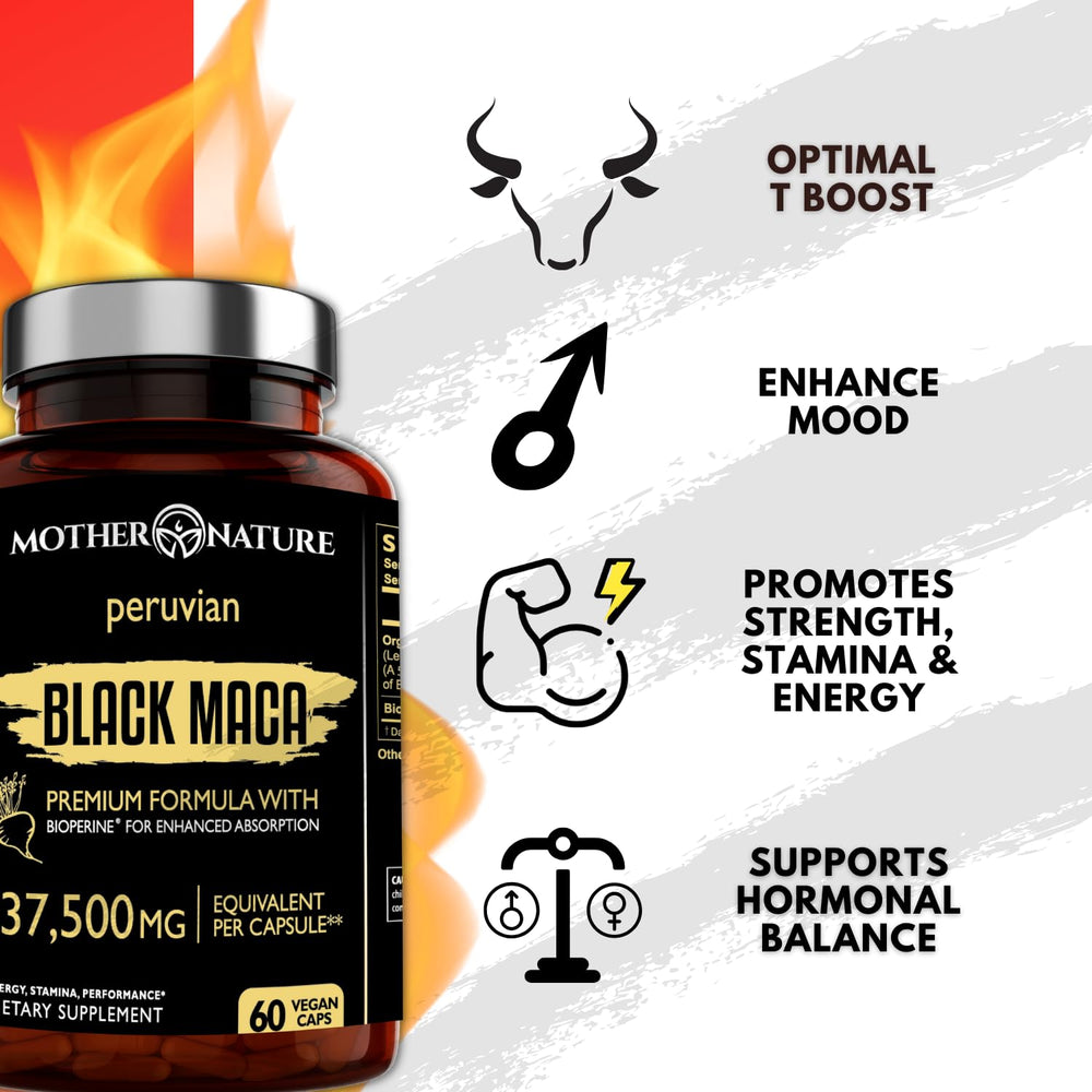 Sustainably sourced Peruvian black maca