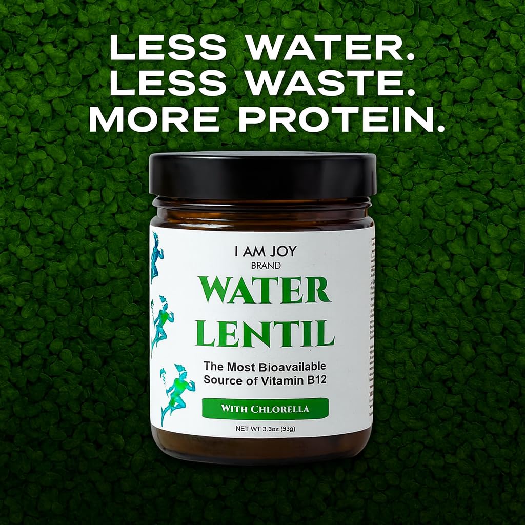 Sustainably grown, BPA-free packaging for Water Lentil Protein Powder