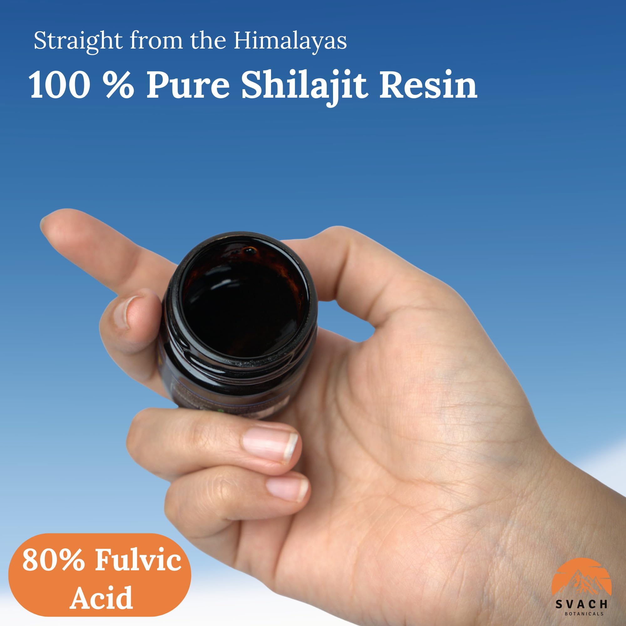Himalayan gold grade Svach Botanicals Shilajit Resin origin