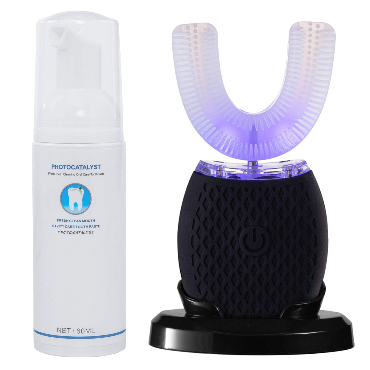 SVKCO Ultrasonic Toothbrush black main unit