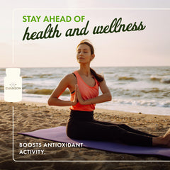 Close-up of ACES softgels capsules