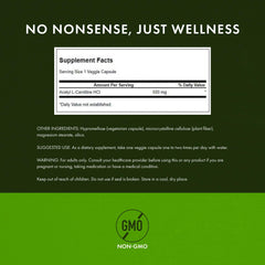 Graphic illustrating cognitive support from Acetyl-L-Carnitine