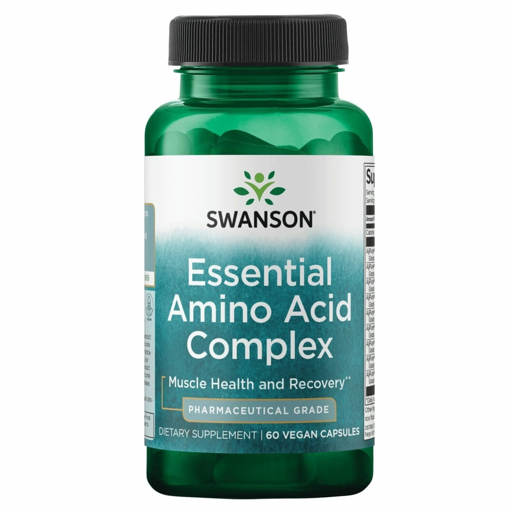 Swanson Ajipure 9 Essential Amino Acids formula - 60 Veg Capsules image