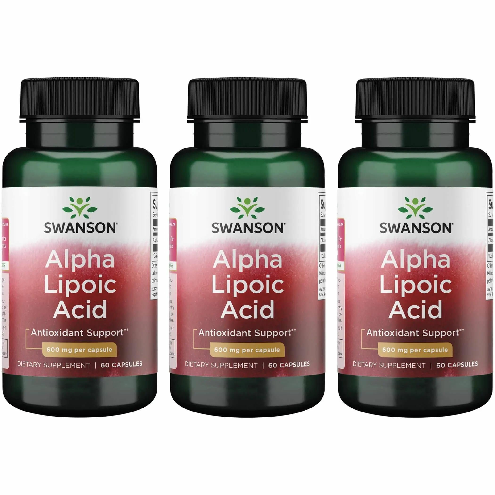 Swanson Alpha Lipoic Acid 3-pack hero image