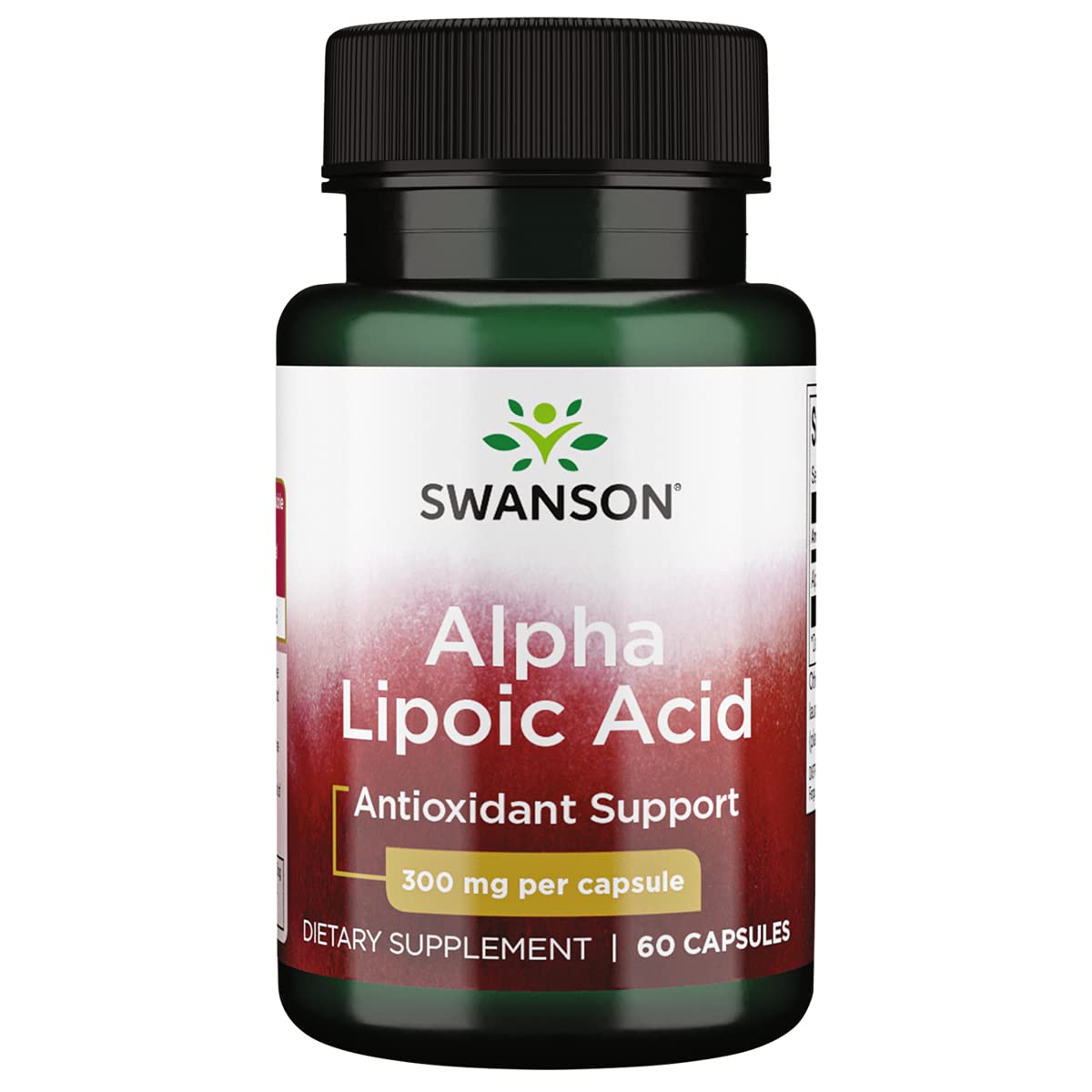 Swanson Alpha Lipoic Acid 300 mg bottle – 60 capsules