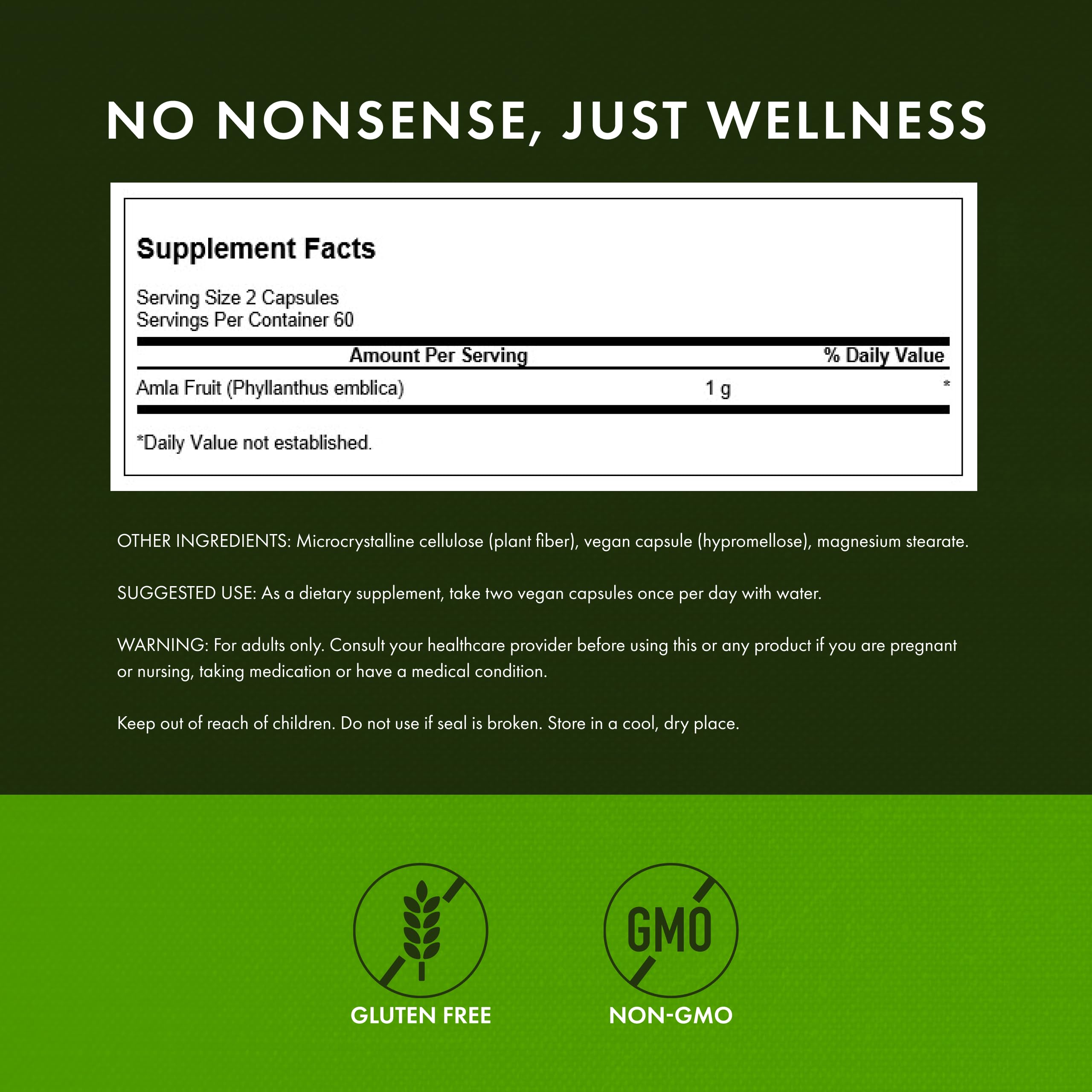 Swanson Amla 4-pack packaging for 120-capsule bottles