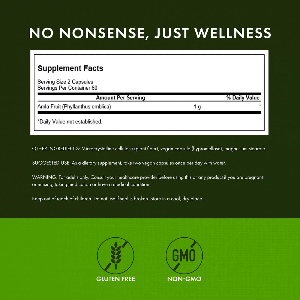 Swanson Amla 4-pack packaging for 120-capsule bottles