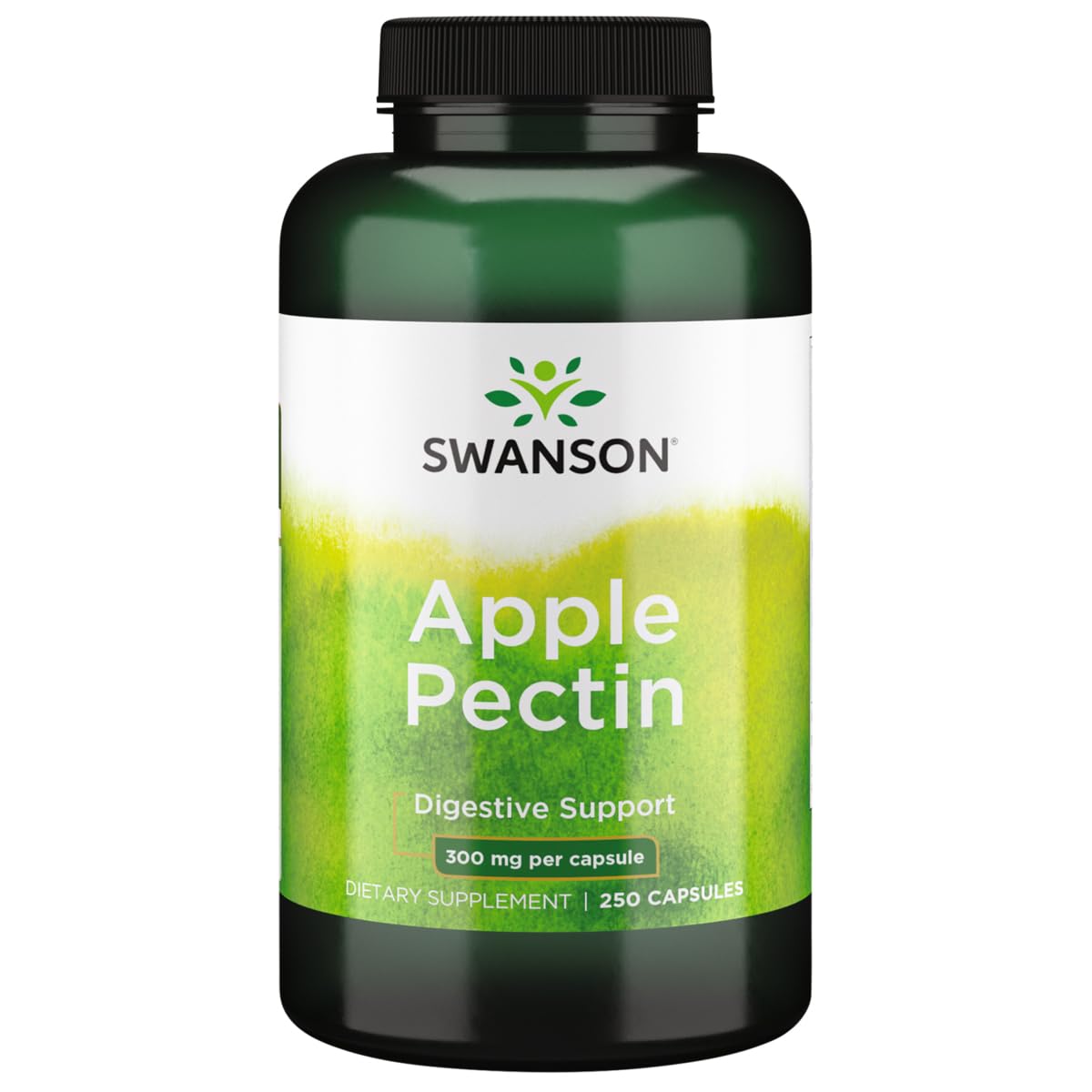 Swanson Apple Pectin 300 mg bottle – 250 capsules