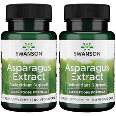 Swanson Full Spectrum Asparagus Young Shoots 400 mg – 60 Capsules – 2-Pack