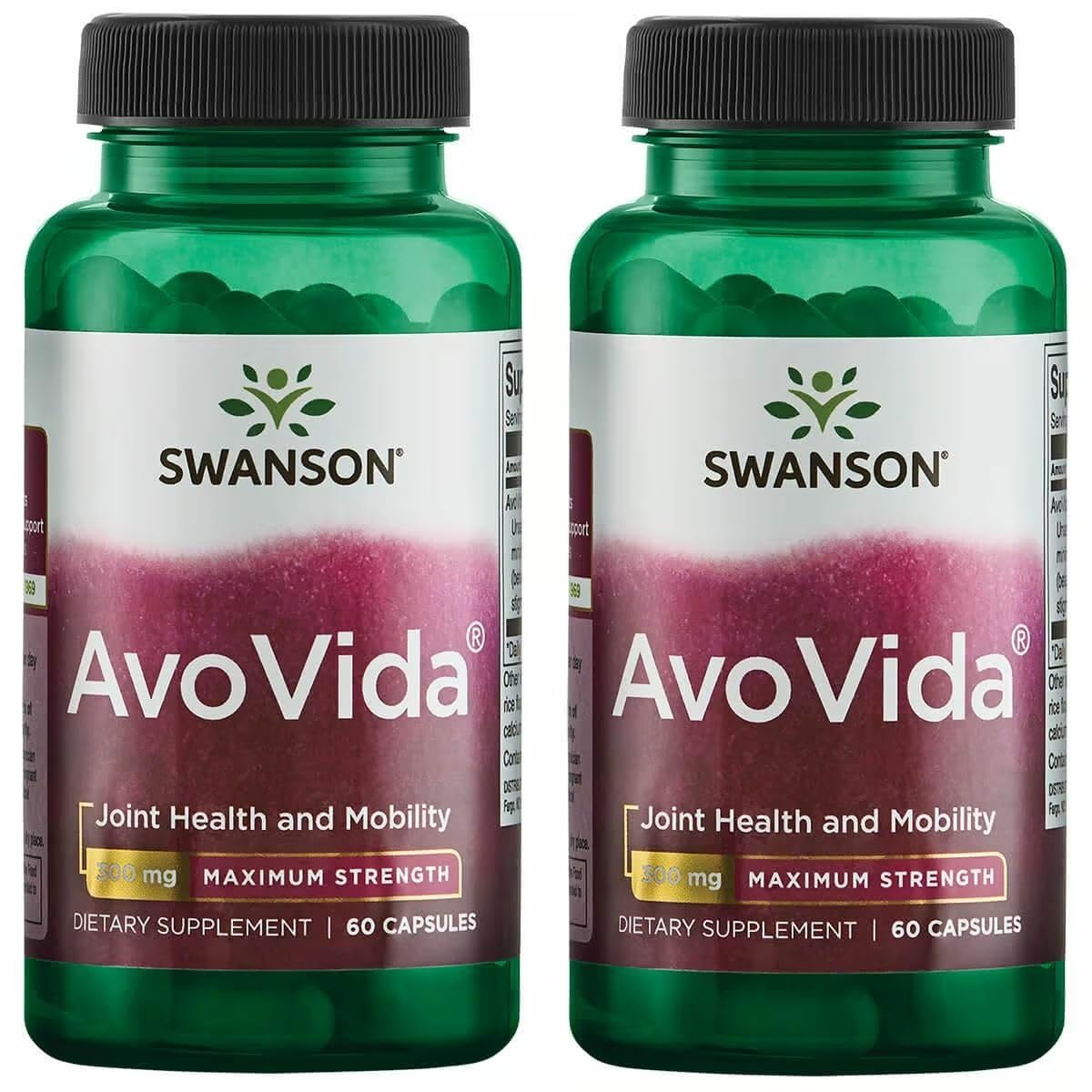 Swanson AvoVida bottle and 2-pack packaging