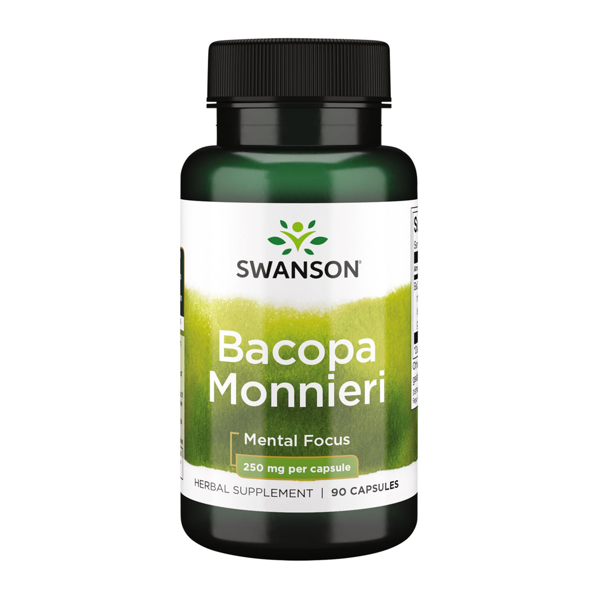Swanson Bacopa Monnieri Bacognize bottle with 90 capsules