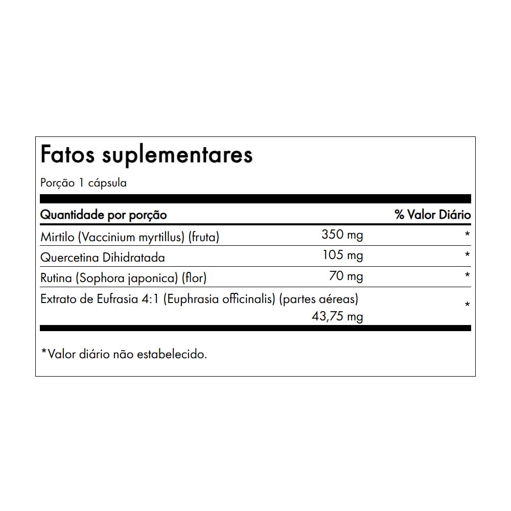 Swanson Bilberry Eyebright Vision Complex capsules