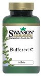 Bottle and label of Swanson Buffered Vitamin C 500 mg – 250 tabs