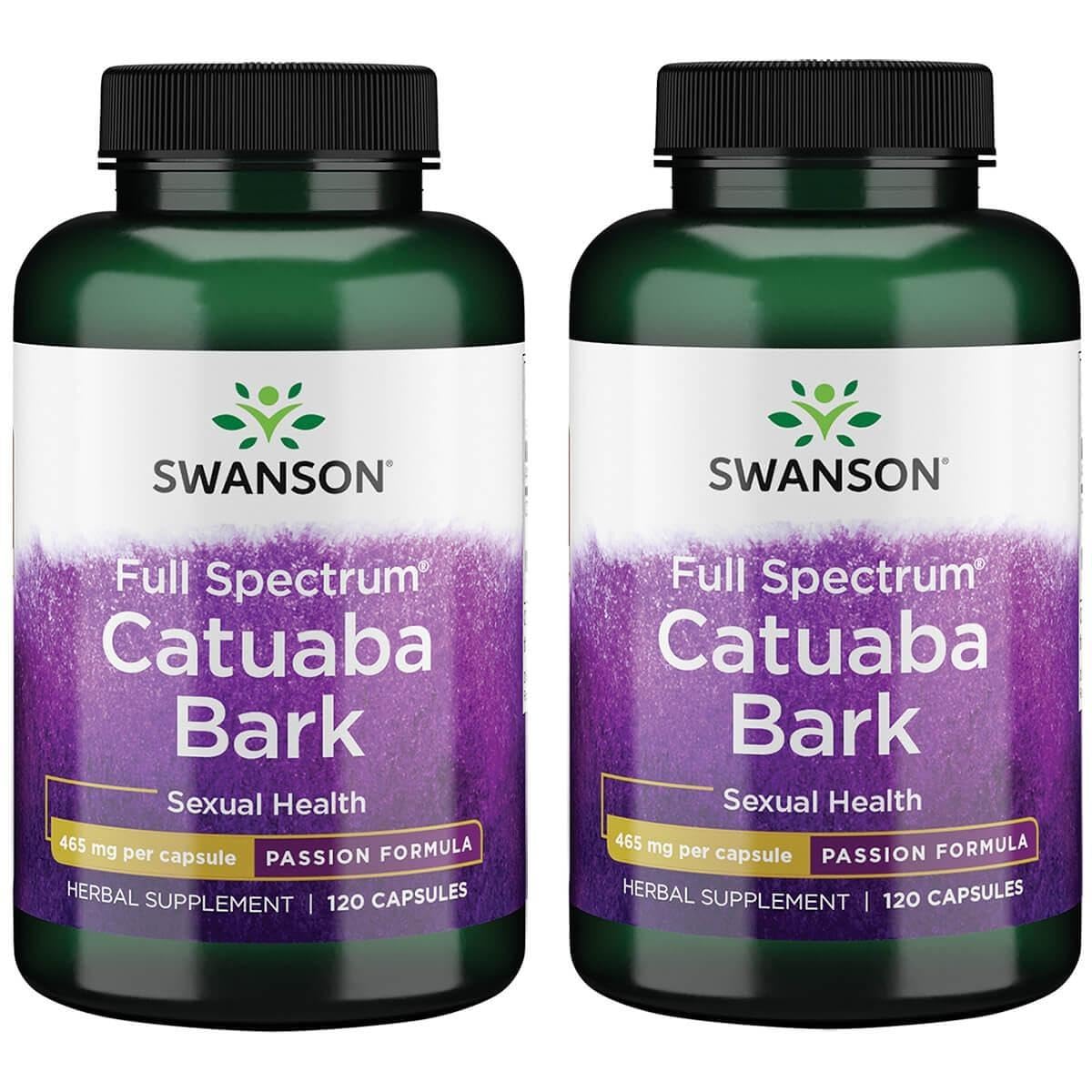 Swanson Catuaba Bark 465 mg - 120 capsules (2 pack)