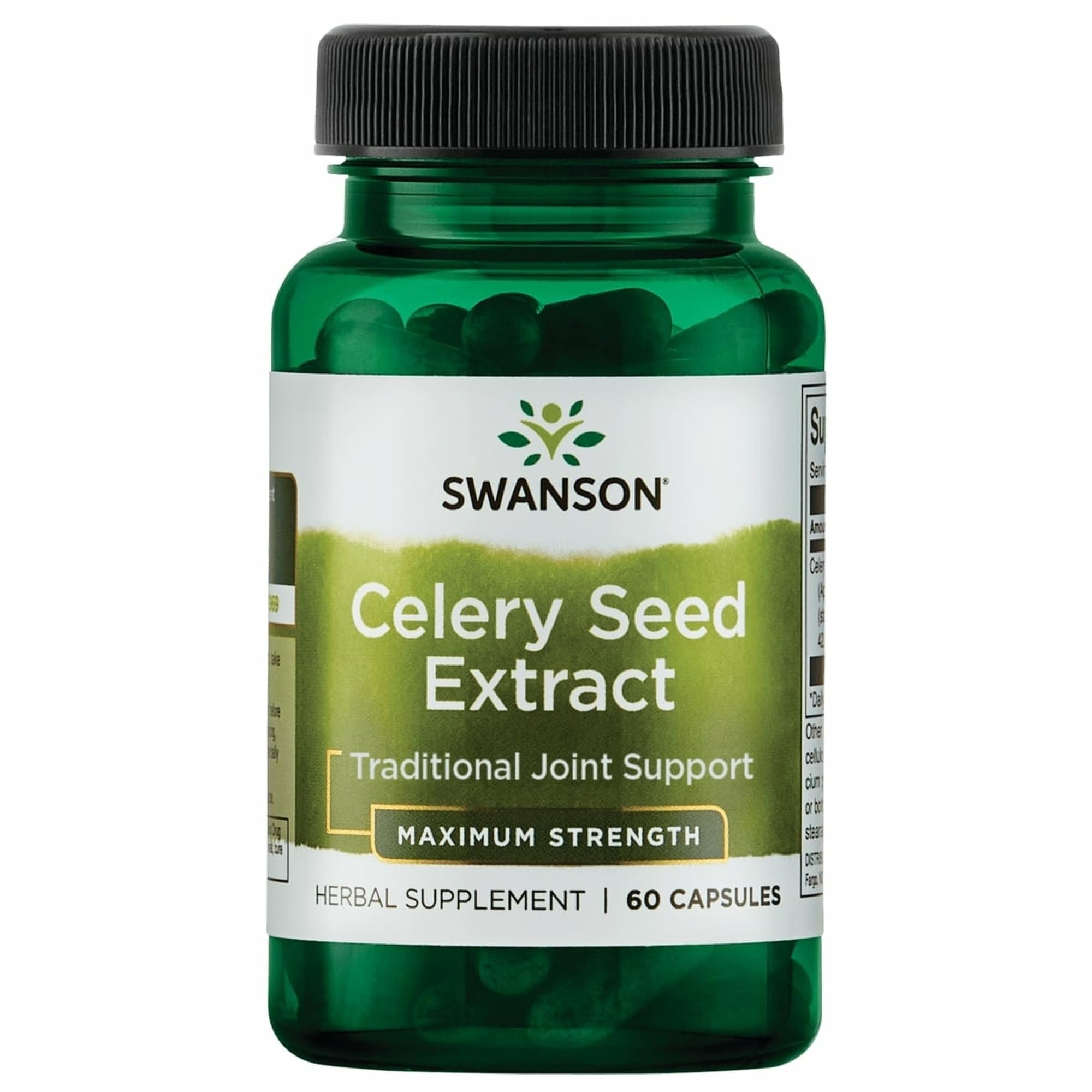 Swanson Celery Seed Extract bottle 150 mg 60 capsules