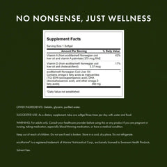 Cod liver oil softgel capsule showing 350 mg