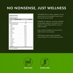 Graphic highlighting bone health and joint support from collagen