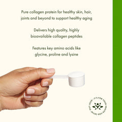 Collagen peptides powder promoting hair, skin and nails health