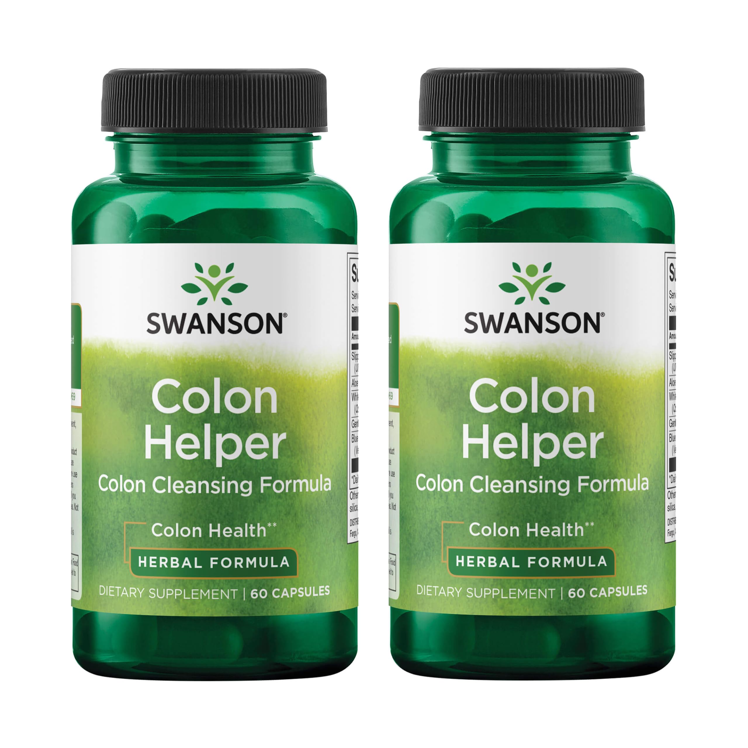 Swanson Colon Helper bottle front for trusted digestive support
