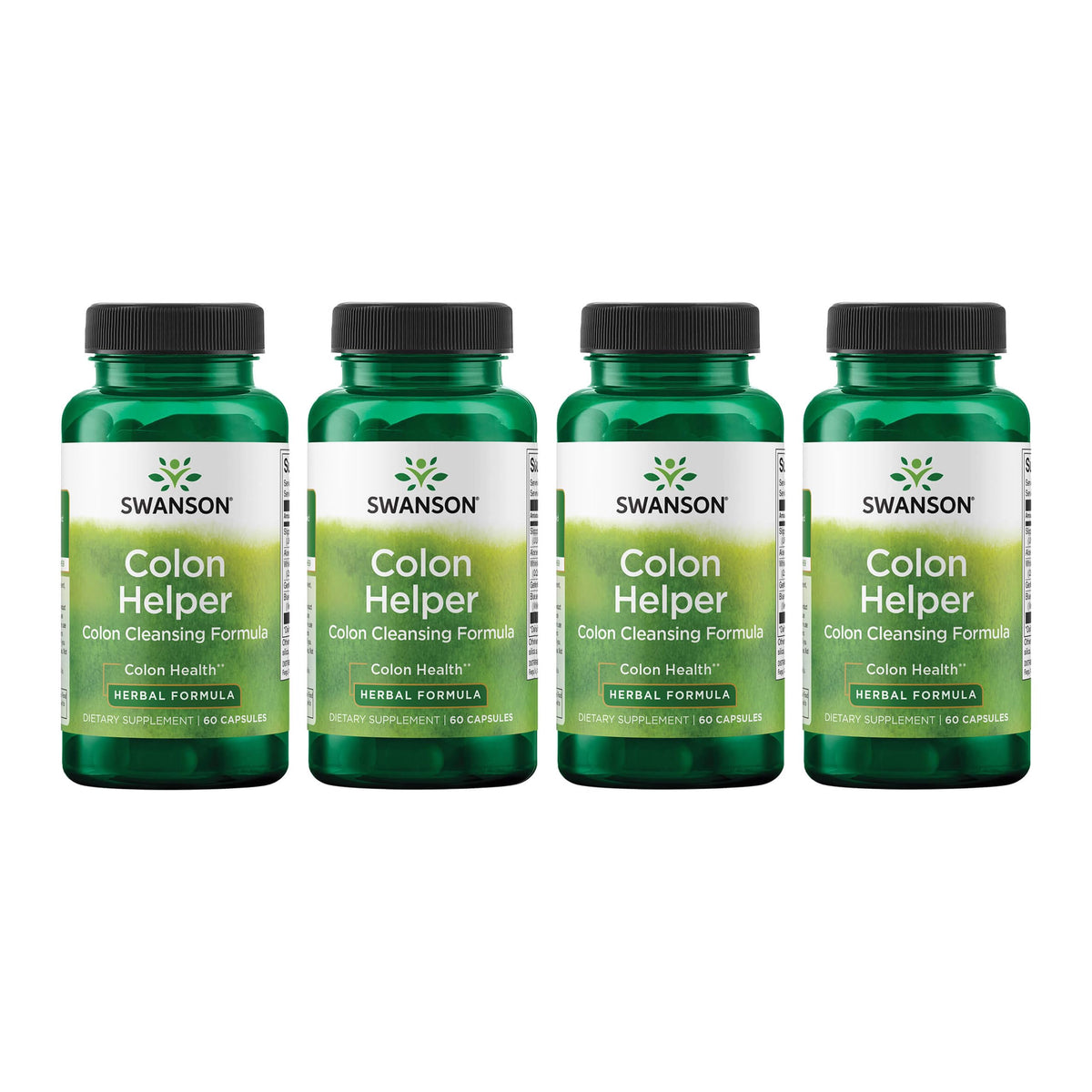 Swanson Colon Helper bottle with capsules for easy daily use