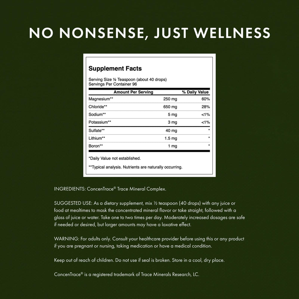 Two Concentrace 8oz bottles in a 2-pack packaging