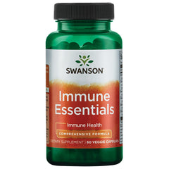 Swanson COND Immune Essentials 60 Veg Caps bottle front