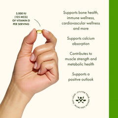 Concept image illustrating bone health with Swanson D-3