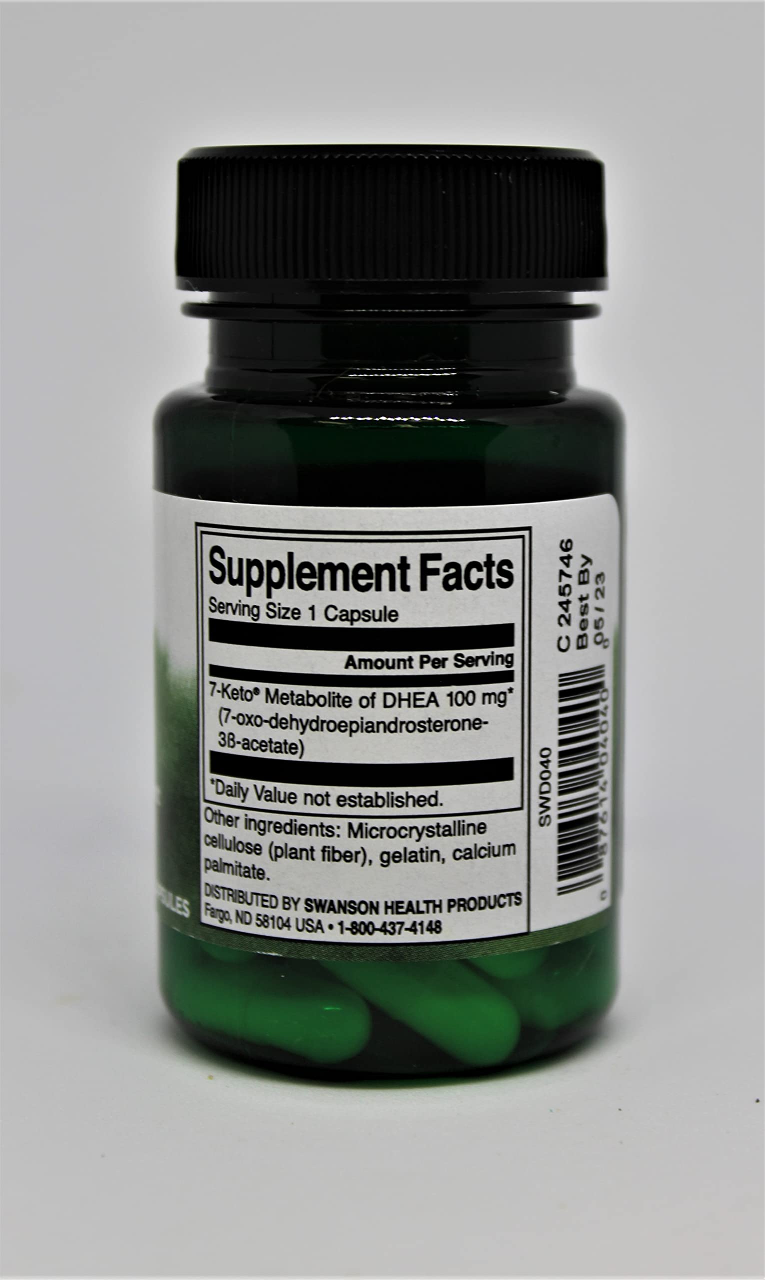 GMP shelf-life note on supplement packaging