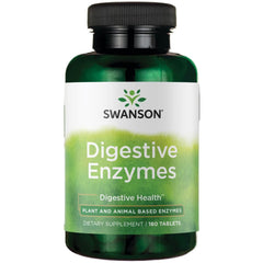Swanson Digestive Enzymes 180 Tabs bottle