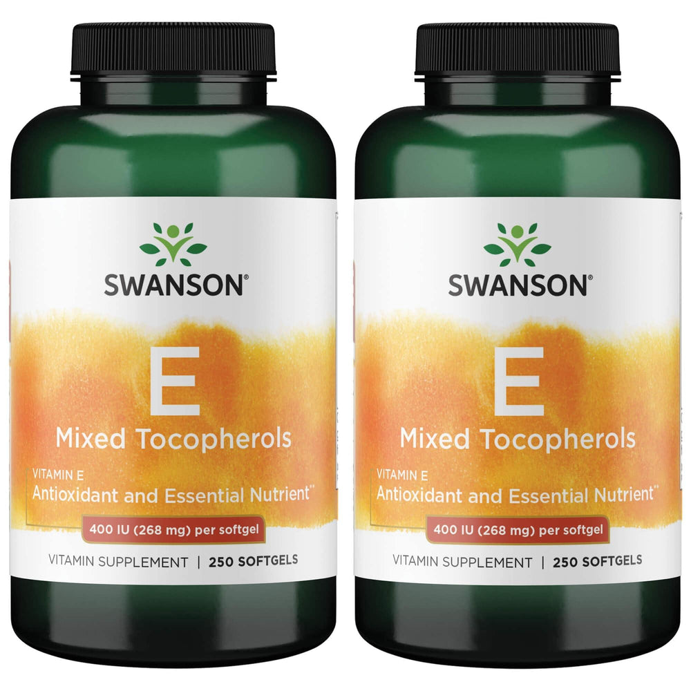 Swanson E-400 Mixed Tocopherols bottle - image 1