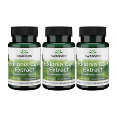 Swanson Ecklonia Cava Extract bottle with 30 vegan capsules