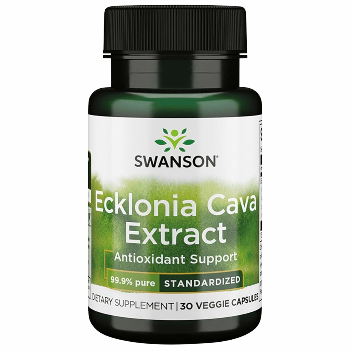 Swanson Ecklonia Cava Extract 53 mg bottle and 30 vegetarian capsules