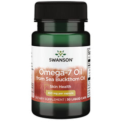 Swanson EFA Omega-7 Oil 450mg bottle front view