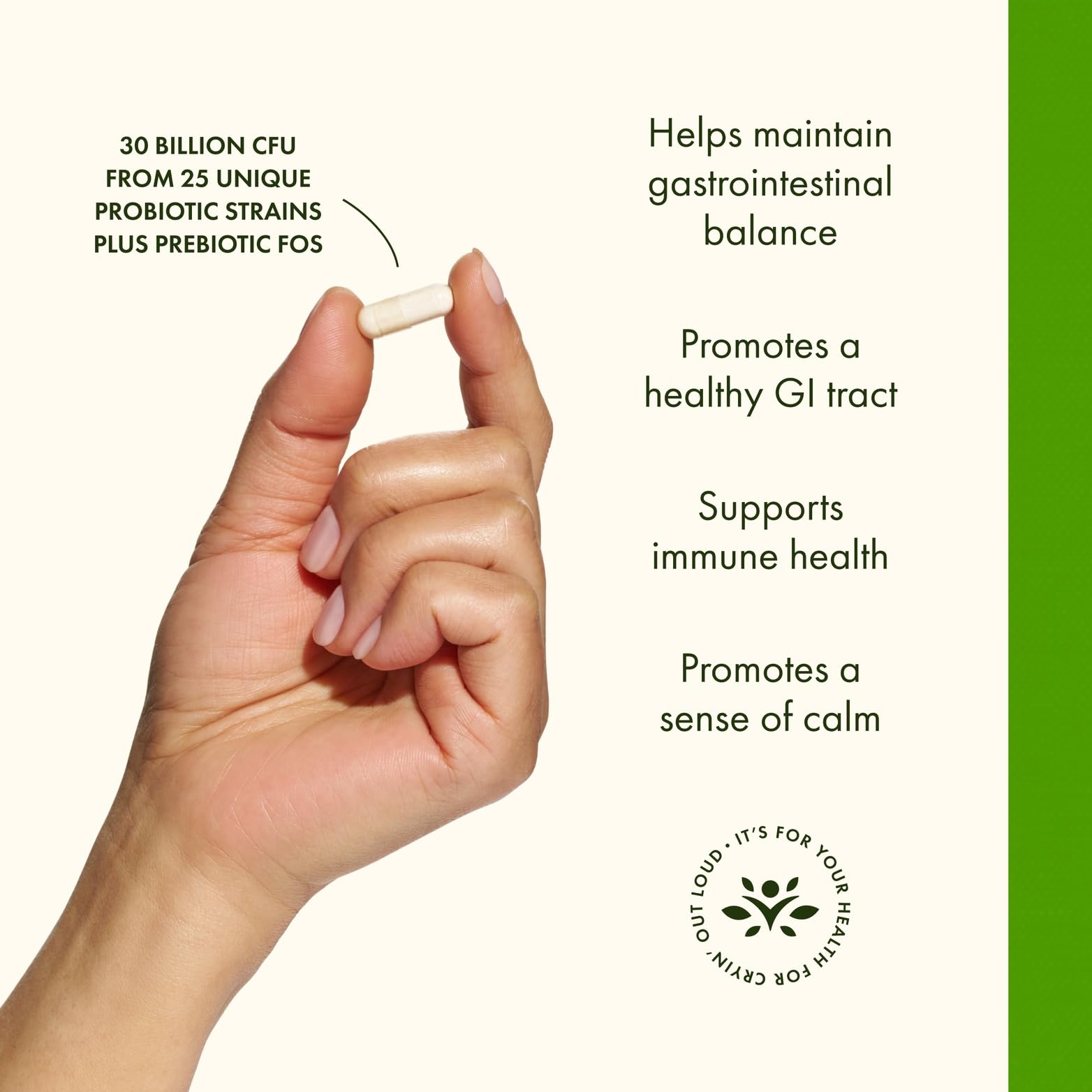 NutraFlora FOS prebiotic included in Epic-Pro formula