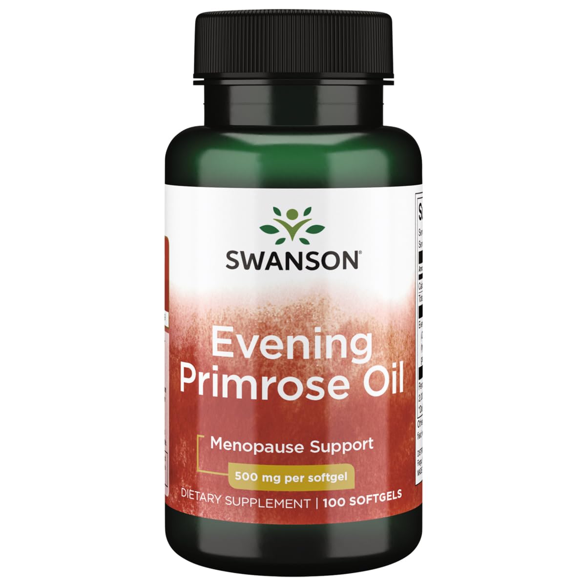 Swanson Evening Primrose Oil Omegatru 500 mg softgels bottle
